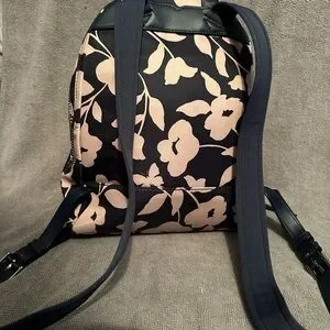 kate spade | Bags | Kate Spade Black And Cream Backpack With  display picture 1